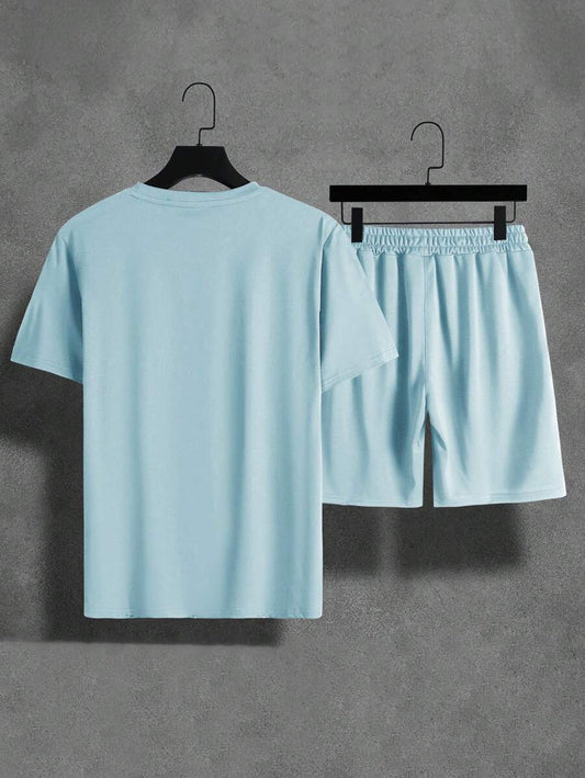 Manfinity Homme t-shirt and shorts set