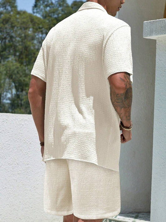 Modieus geborduurd los overhemd